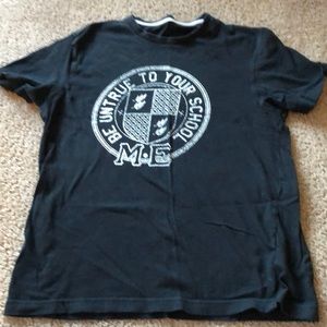 Men's M Black logo t-shirt